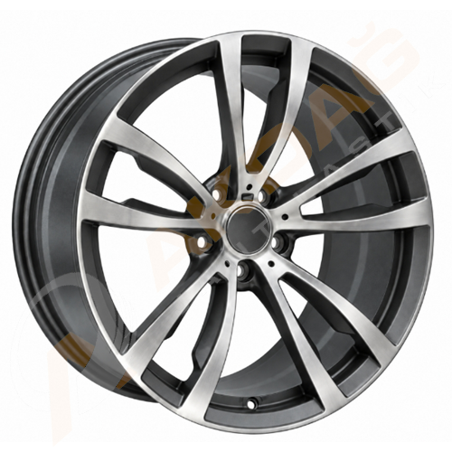 20X10,0 JANT R1W H920F 5X120 ET40 74,1 GUN METAL DİAMOND