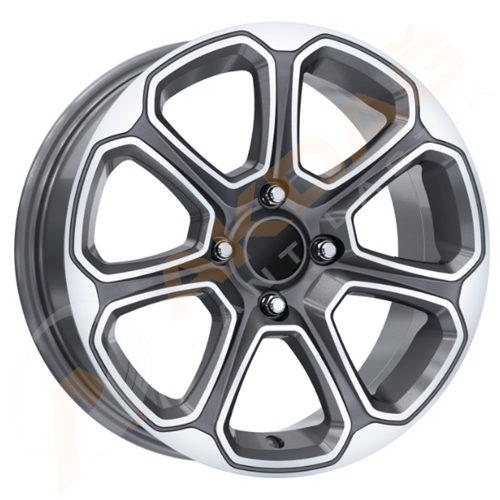 15X6 JANT DY 1525 4X108 ET35 67,1 GUN METAL DİAMOND