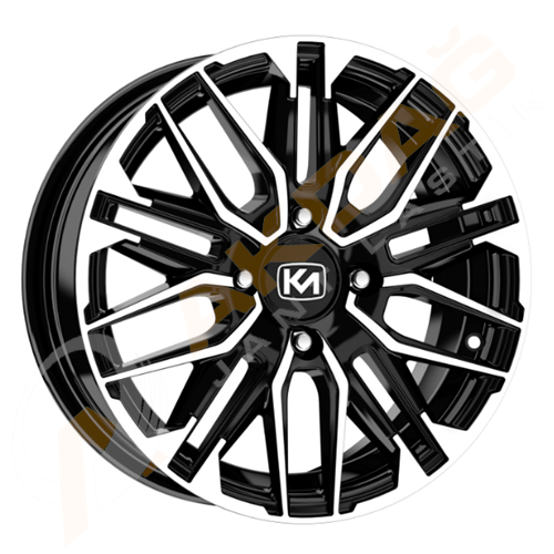 15X6,0 JANT KM 845 4X108 ET35 67,1 BLACK DİAMOND