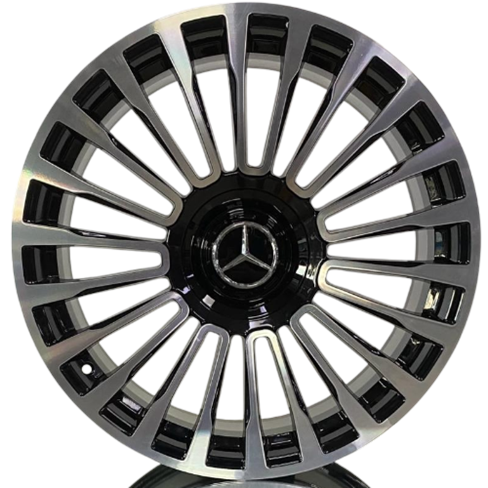 19X9,5 JANT RC 226 5X112 ET48 66,5 BLACK DİAMOND MERCEDES