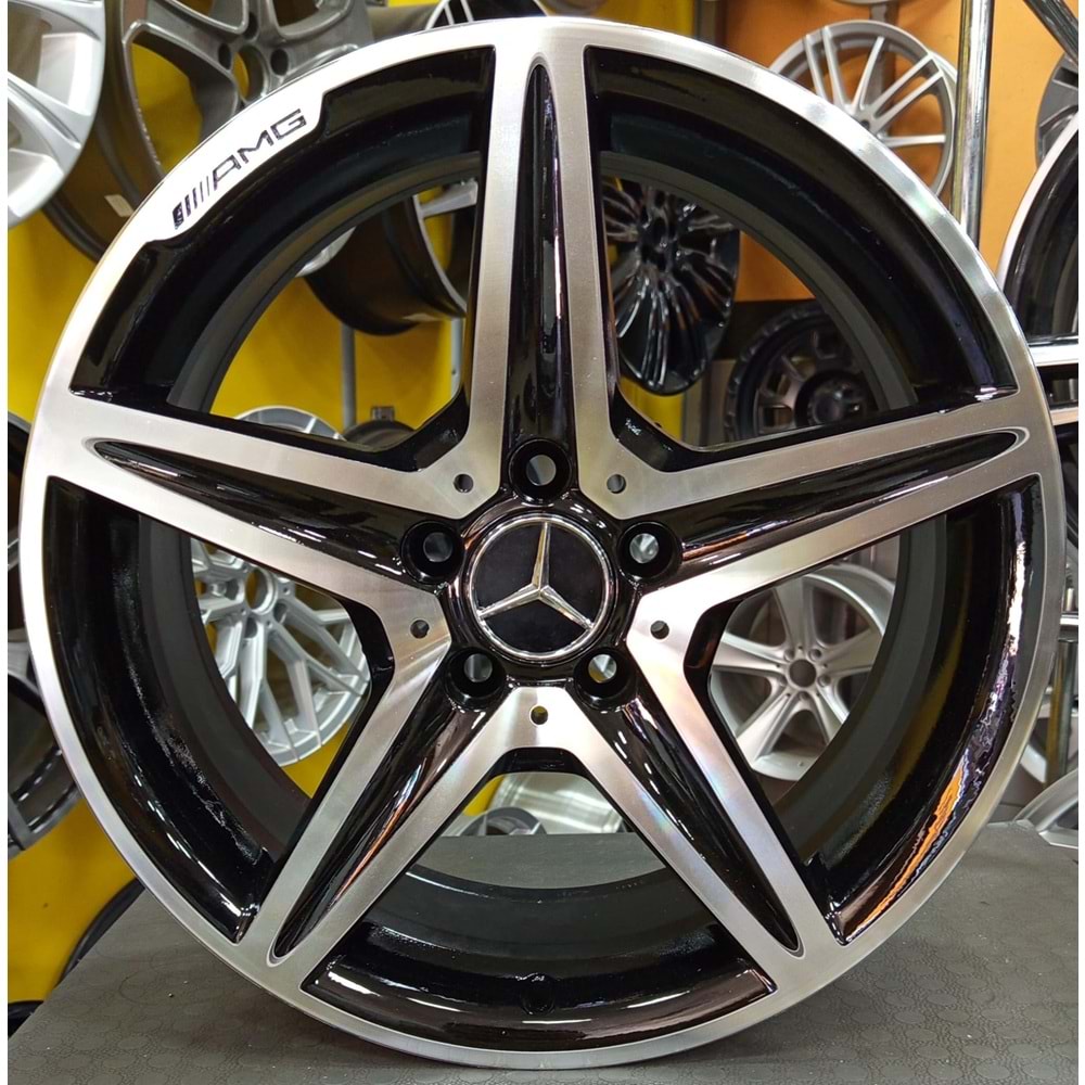 18X8.5 - 9.5 ÖN-ARKA ÇIKMA JANT 5X112 ET 49 ÖN ARKA GÖRSEL FARKLI